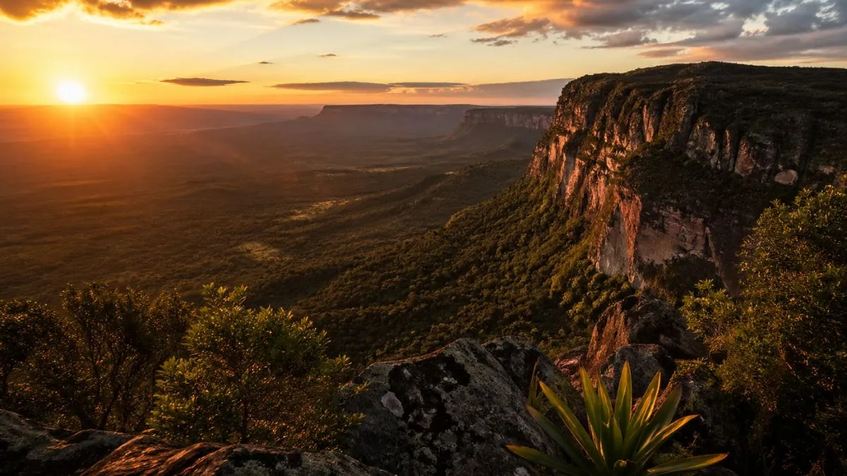 Pousada boutique com piscina voltada para os paredões da Chapada dos Guimarães de Luxo em 2026