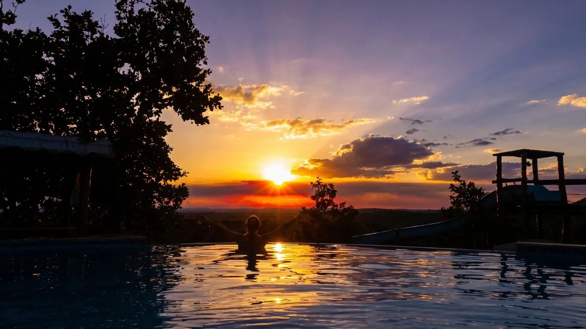 pôr do sol em Nobres MT