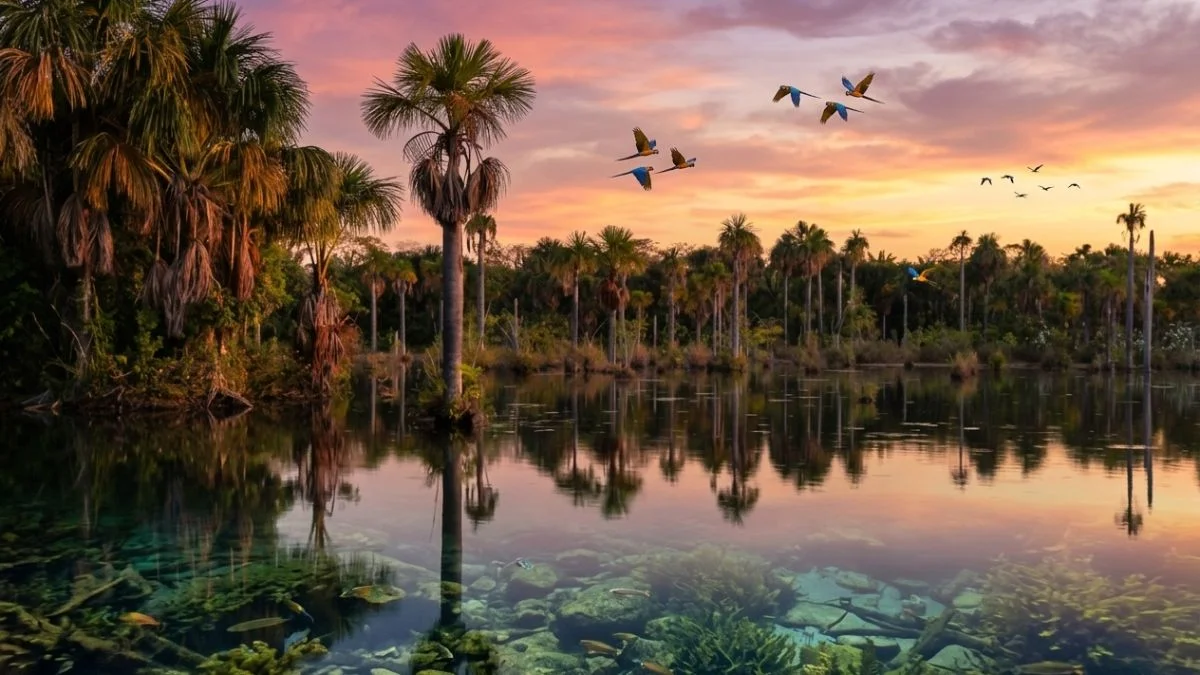 Lagoa das Araras em Nobres