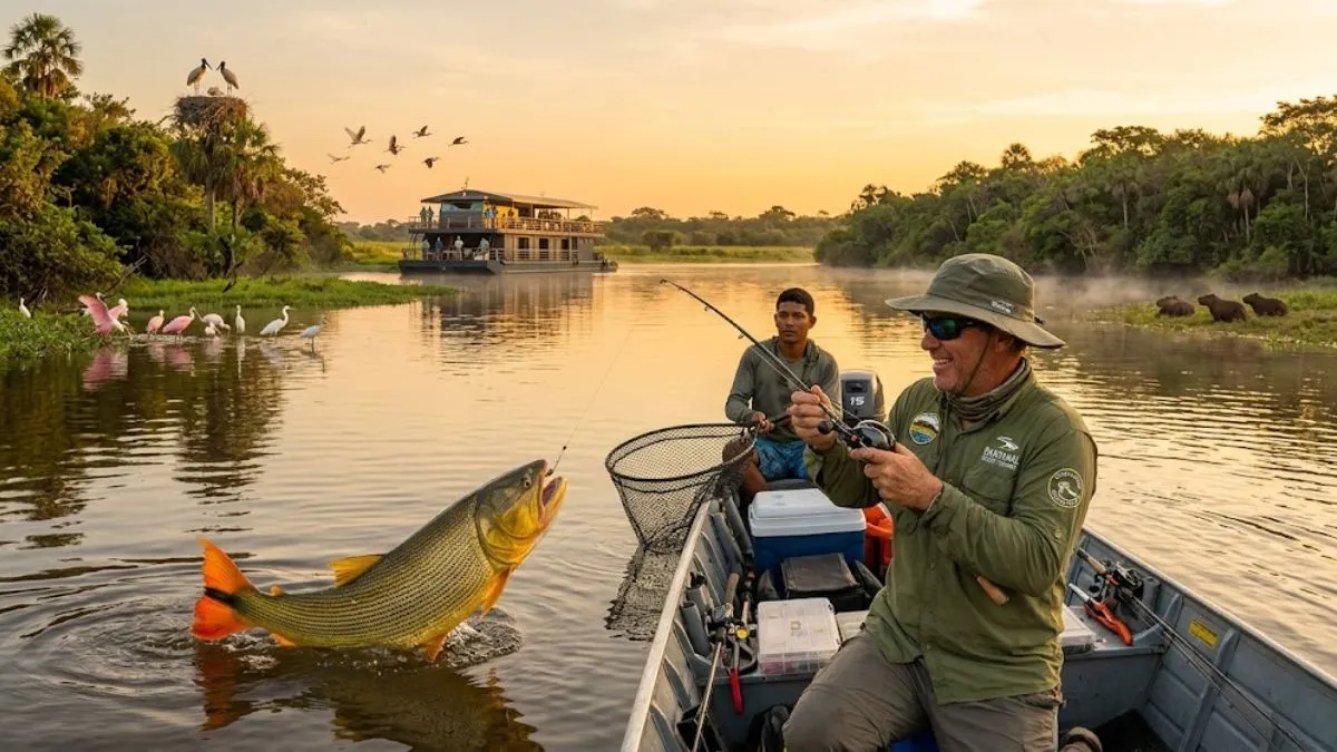 Pesca esportiva no Pantanal 2026: Guia de Elite VIP