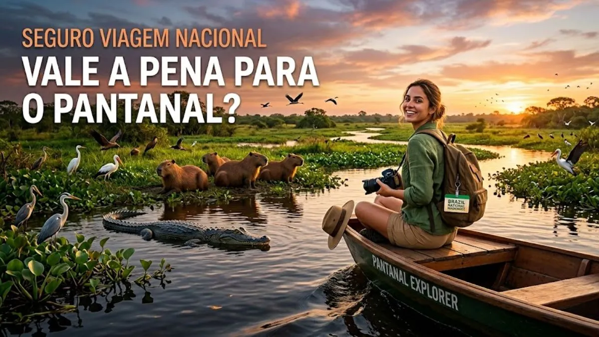 Seguro Viagem Nacional 2026: Vale a pena para o Pantanal?