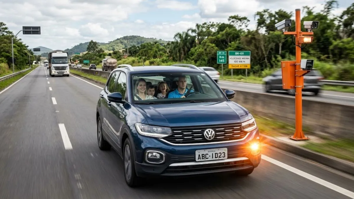 Multa por Velocidade Média 2026: O Novo Radar Oculto que Pega Motoristas