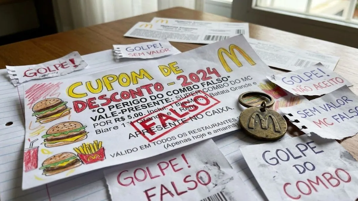Cupom de Desconto McDonald's 2026: O Perigo do Combo Falso