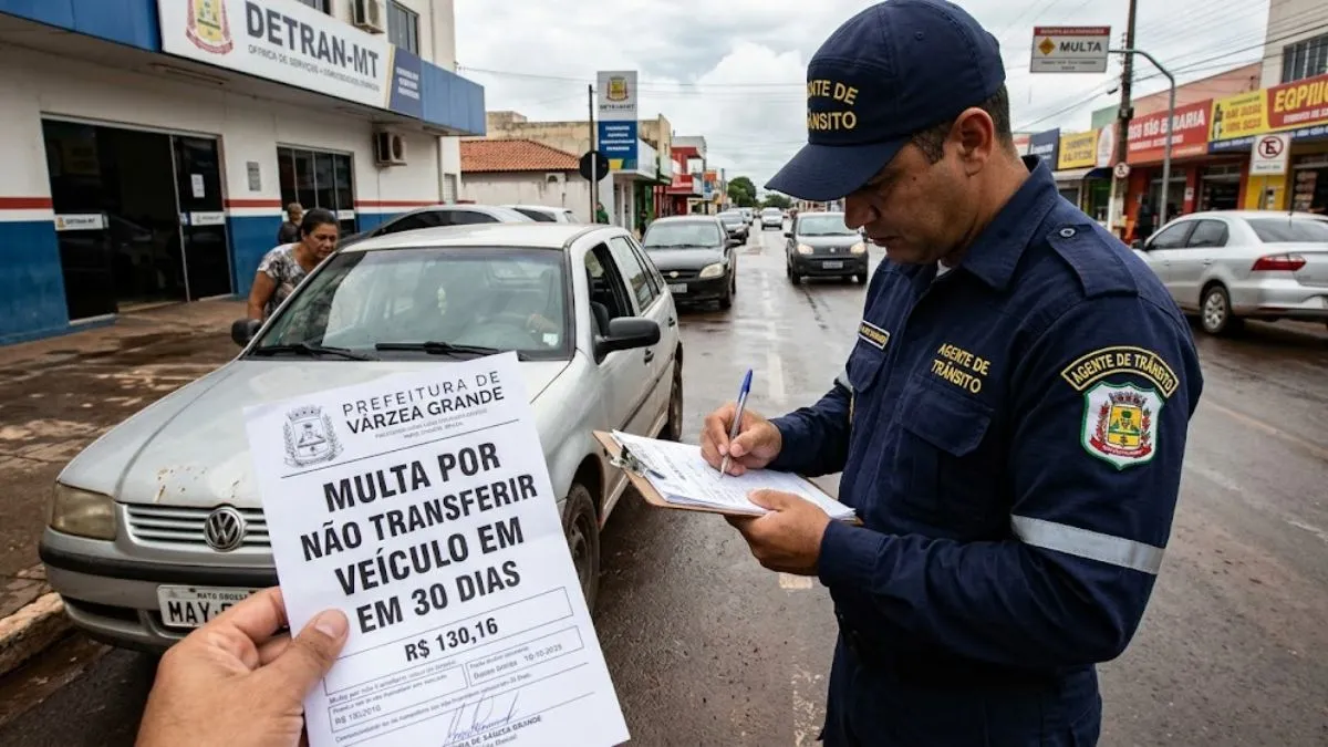 Multa por Não Transferir Veículo em 30 Dias 2026: O Perigo do Recibo Assinado