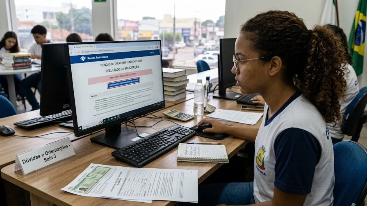 Isenção Taxa Enem 2026: Resultado e Como Solicitar o Recurso