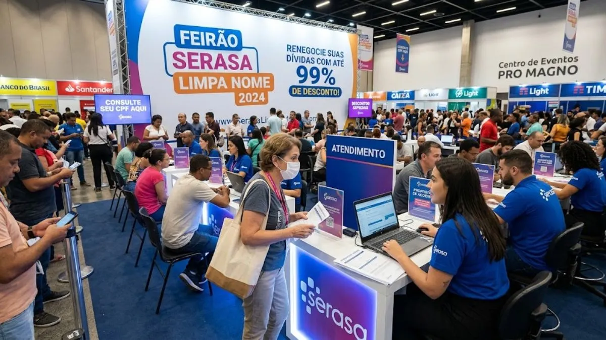 Feirão Serasa Limpa Nome 2026: Como Negociar Dívidas com Até 99% de Desconto Online