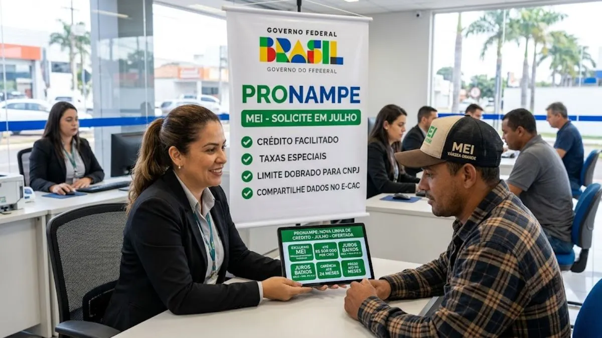 Pronampe 2026: Nova Linha de Crédito de Julho para MEI Ofertada