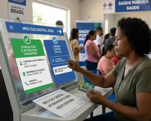Meu SUS Digital 2026: Como Atualizar o Cadastro e Liberar Cartão