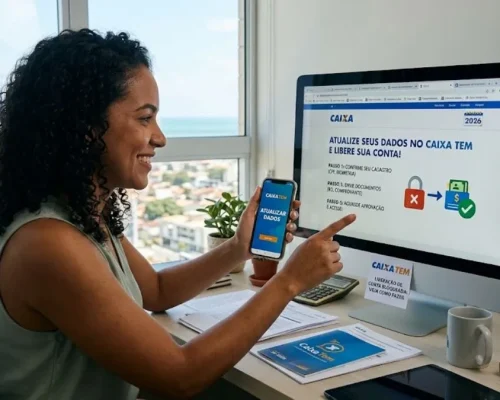Caixa Tem 2026: Como Atualizar Dados e Liberar Conta Bloqueada