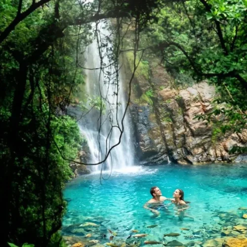 Cachoeira da Serra Azul em Nobres