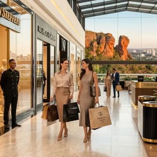 Saiba onde fazer Compras de luxo Cuiabá 2026. Guia de shoppings premium, boutiques de grife, joalherias e logística VIP na capital.